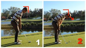 Shanking-head-forward