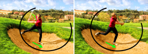 Arc Downhill bunker shots