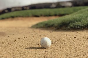 Bunker shots wet sand
