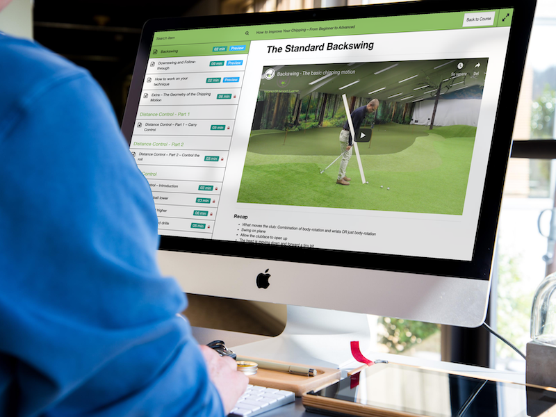 The online course How to Improve Your Chipping